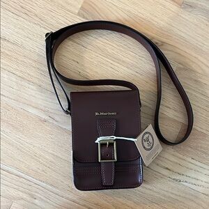 Dr. Martens Brown Belt Bag Vegan Leather Cross Body bag